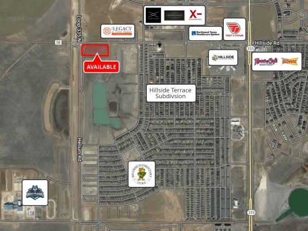 Listing Image #1 - Land for sale at SEC Hillside & New Loop 335, Amarillo TX 79119