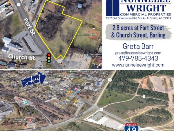 Listing Image #1 - Land for sale at Fort Street and Church Street, Barling AR 72923