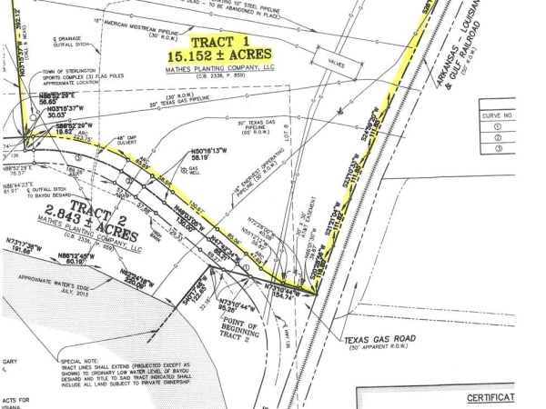 Listing Image #1 - Industrial for sale at Tract 1 HIGHWAY 136, Sterlington LA 71280