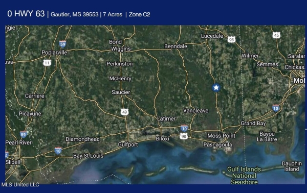 Listing Image #2 - Land for sale at 0 Highway 63, Moss Point MS 39563