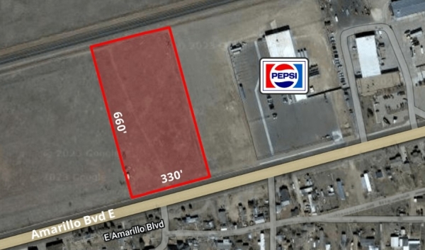 Listing Image #2 - Land for sale at 7951 Amarillo Blvd E, Amarillo TX 79107
