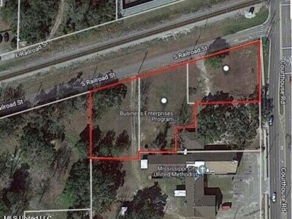 Listing Image #2 - Land for sale at 233 Courthouse Road, Gulfport MS 39507