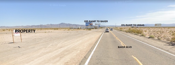 Listing Image #1 - Land for sale at 12 Baker Blvd, Baker CA 92309