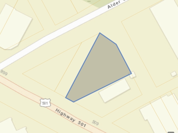 Listing Image #2 - Land for sale at 815 Highway 501, Myrtle Beach SC 29577