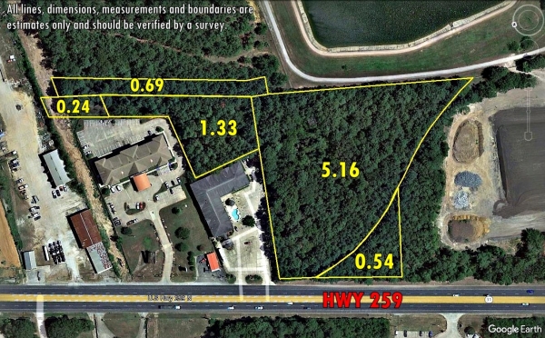 Listing Image #1 - Land for sale at 3290 Business 259, Kilgore TX 75662