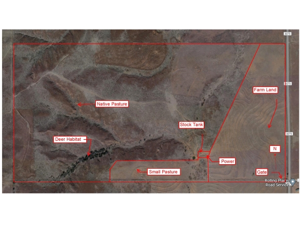 Listing Image #3 - Land for sale at 323 Acres - Farm, Ranch, Recreational Land - Wheeler County, Lela TX 79079