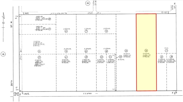 Listing Image #3 - Land for sale at Avenue F near 14 Freeway, Lancaster CA 93534