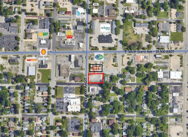 Listing Image #1 - Land for sale at 1420 S 6th Street, Springfield IL 62703
