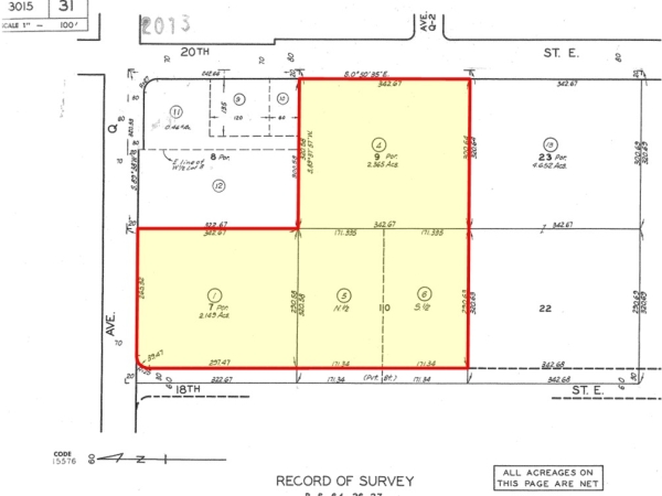 Listing Image #2 - Land for sale at Avenue Q & 20th St East, Palmdale CA 93550