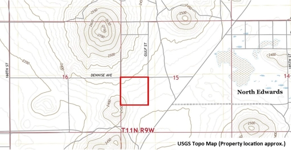 Listing Image #3 - Land for sale at NW of Clay Mine Rd near Suckow Rd, North Edward CA 93523