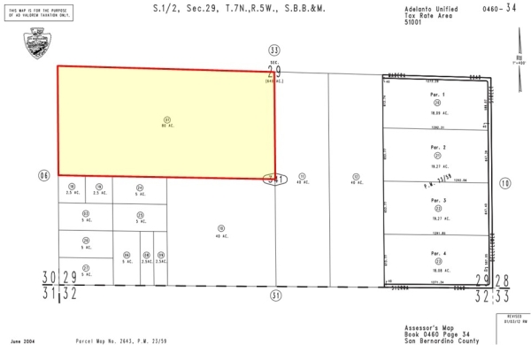 Listing Image #2 - Land for sale at Near Madera Rd & Bellflower St, Unincorporated San Bernardino County CA 92301