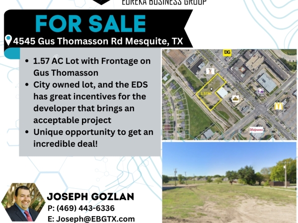 Listing Image #1 - Retail for sale at 4545 Gus Thomasson Rd, Mesquite TX 75150