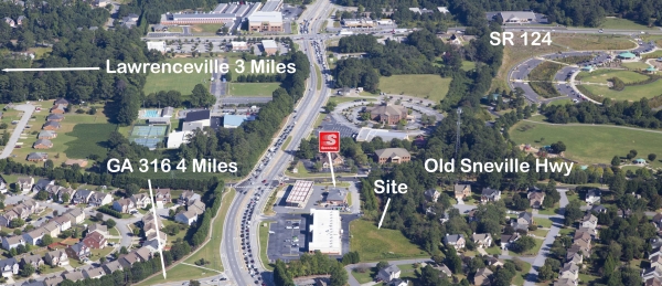 Listing Image #3 - Land for sale at 3140 Sugarloaf Parkway, Lawrenceville GA 30045