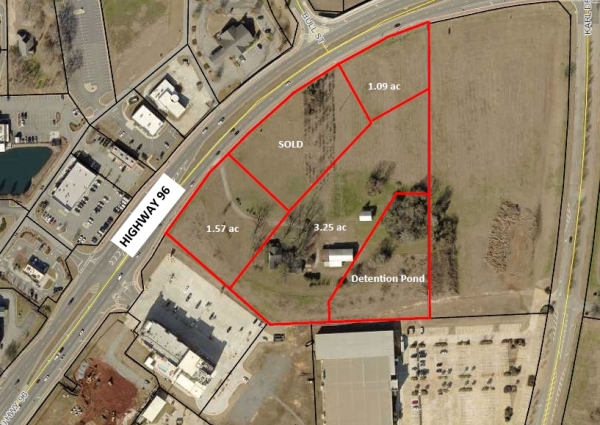 Listing Image #2 - Land for sale at Parcel 1 -1030 Hwy 96, Warner Robins GA 31088