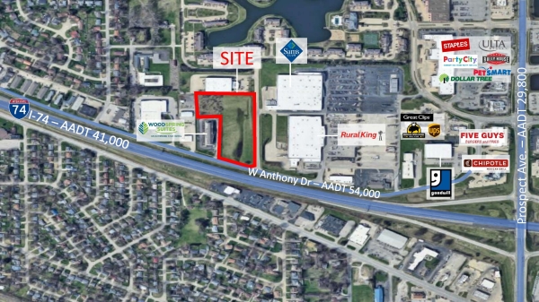 Listing Image #2 - Land for sale at 1202 W Anthony Dr, Champaign IL 61821