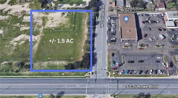 Listing Image #1 - Land for sale at 401 W. Dallas Ave, McAllen TX 78501