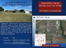 Listing Image #1 - Others for sale at 7025 Epps Road, Royse City TX 75189