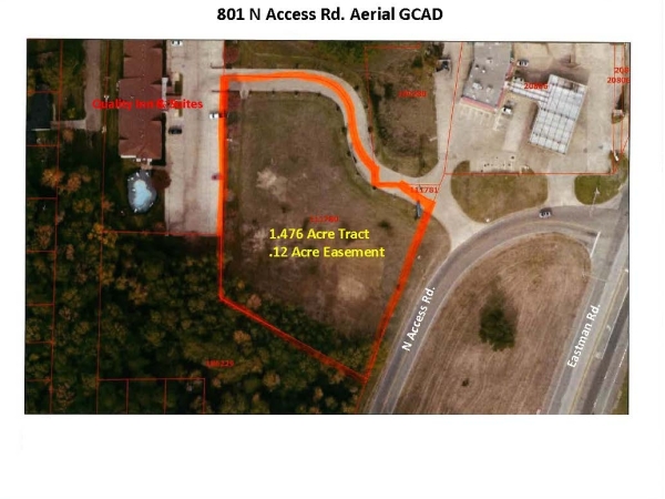 Listing Image #1 - Land for sale at 801 N Access Rd., Longview TX 75602