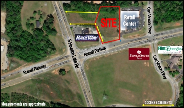 Listing Image #1 - Land for sale at 1850 Russell Parkway, Warner Robins GA 31088