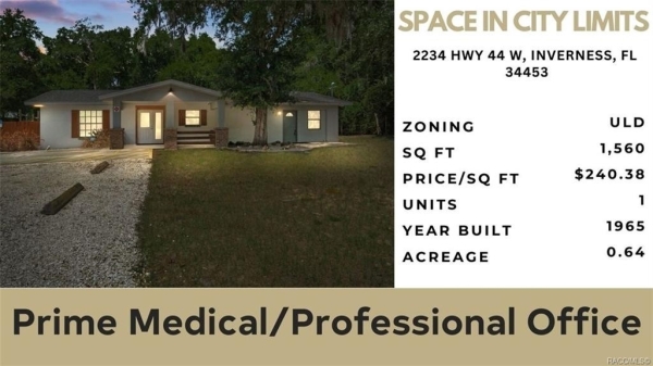 Listing Image #1 - Others for sale at 2234 Highway 44 Drive W, Inverness FL 34453