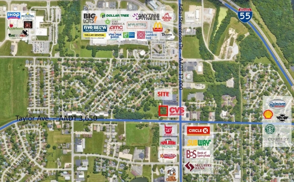 Listing Image #2 - Land for sale at 3100 Taylor Ave, Springfield IL 62703