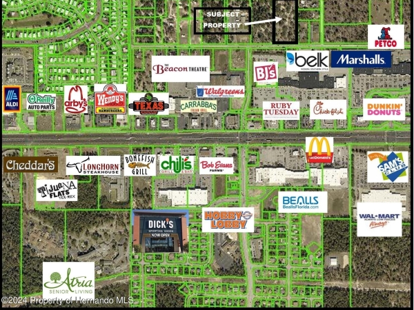 Listing Image #1 - Land for sale at 13131 Jacqueline Road, Brooksville FL 34613