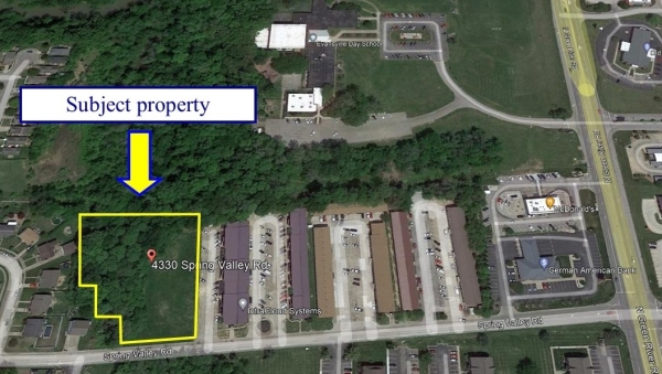 Listing Image #1 - Land for sale at 4330 Spring Valley Rd, Evansville IN 47715