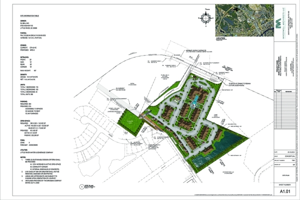 Listing Image #1 - Land for sale at SC Highway 9 & Pecan Street, Little River, SC, Little River SC 29566