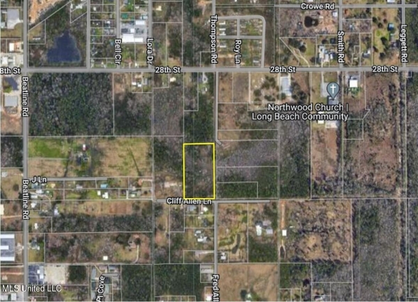 Listing Image #2 - Land for sale at 0 Cliff Allen Lane, Long Beach MS 39560