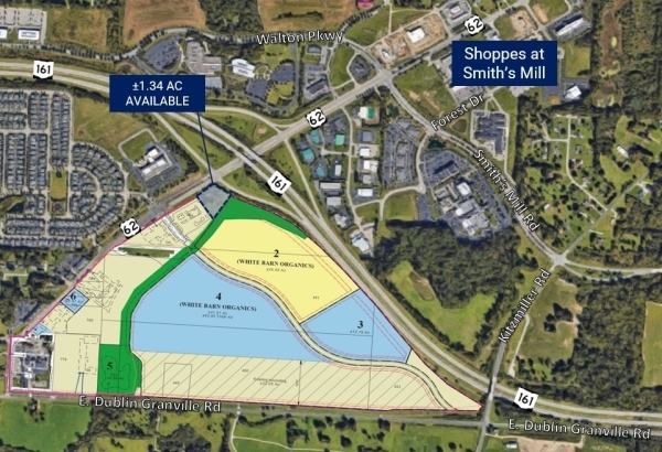 Listing Image #2 - Land for sale at US-62 and OH-161, New Albany OH 43054