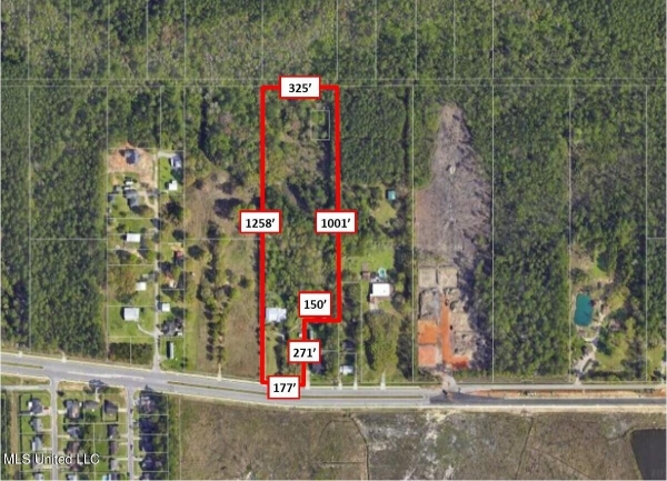 Listing Image #3 - Land for sale at 15020 Cook Road, Biloxi MS 39532