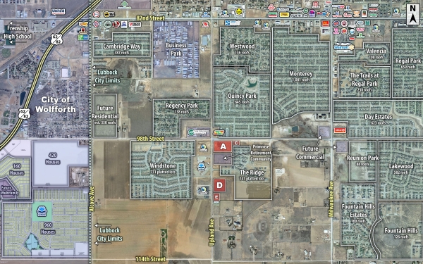 Listing Image #1 - Land for sale at SEC 98th Street & Upland Avenue, Lubbock TX 79424 Listing Image #1 - Land for sale at SEC 98th Street & Upland Avenue, Lubbock TX 79424