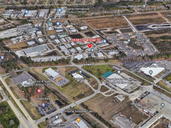 Listing Image #1 - Industrial Park for sale at 1836 Lone Star St., Conway SC 29526