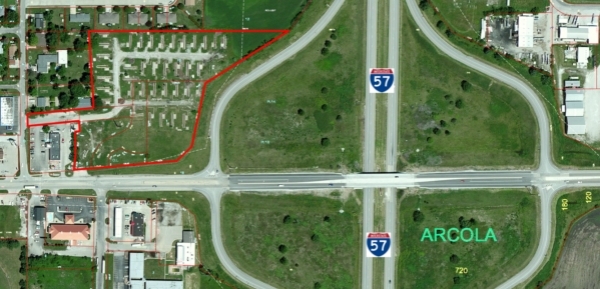 Listing Image #1 - Land for sale at NW Quadrant Route 133/I-57, Arcola IL 61910