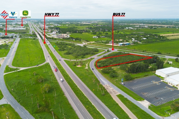 Listing Image #1 - Land for sale at 0 EXP. 77, Harlingen TX 78550