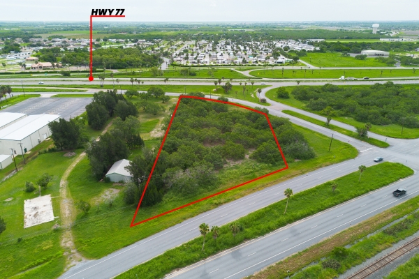 Listing Image #2 - Land for sale at 0 EXP. 77, Harlingen TX 78550