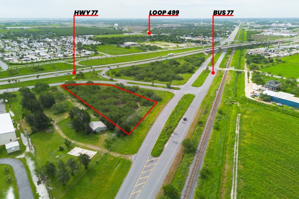 Listing Image #3 - Land for sale at 0 EXP. 77, Harlingen TX 78550