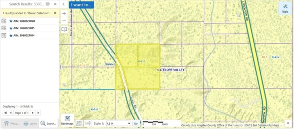 Listing Image #3 - Land for sale at 0 Devils Punchbowl Road, Juniper Hills CA 93553