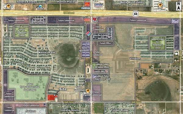 Listing Image #1 - Land for sale at NEC 146th Street & Memphis 3726 146th, Lubbock TX 79423