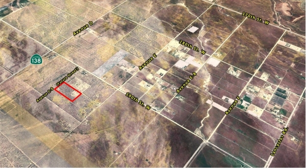 Listing Image #1 - Land for sale at Avenue D near 190th St West, Unincorporated LA County CA 93536