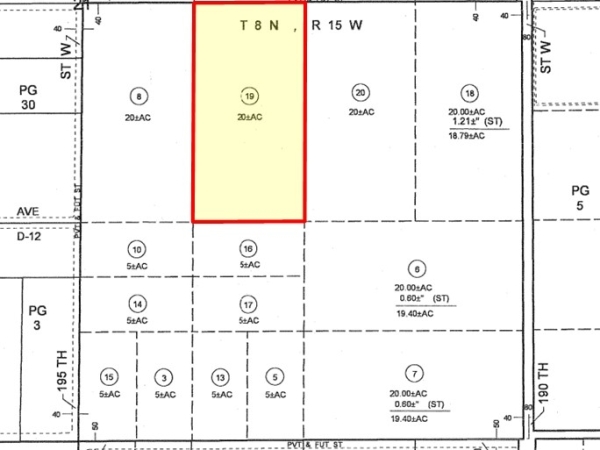 Listing Image #3 - Land for sale at Avenue D near 190th St West, Unincorporated LA County CA 93536