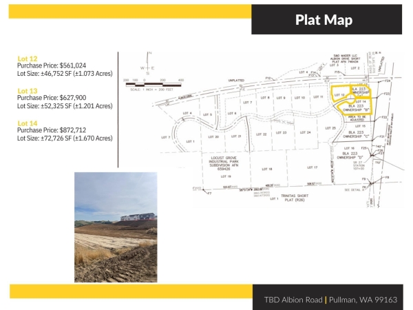 Listing Image #2 - Land for sale at xxx NW Locust Drive , 14, Pullman WA 99163