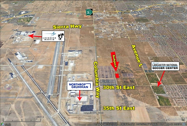 Listing Image #2 - Land for sale at Near Columbia Way & 30th St East, Palmdale CA 93550