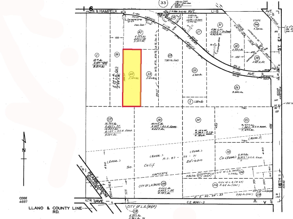 Listing Image #3 - Land for sale at Hampel Ave near 116th St East, Littlerock CA 93643