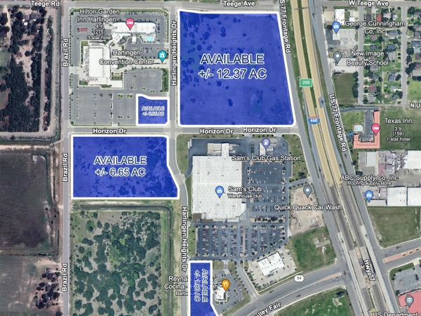 Listing Image #1 - Land for sale at 2410 Spur 54, Harlingen TX 78552