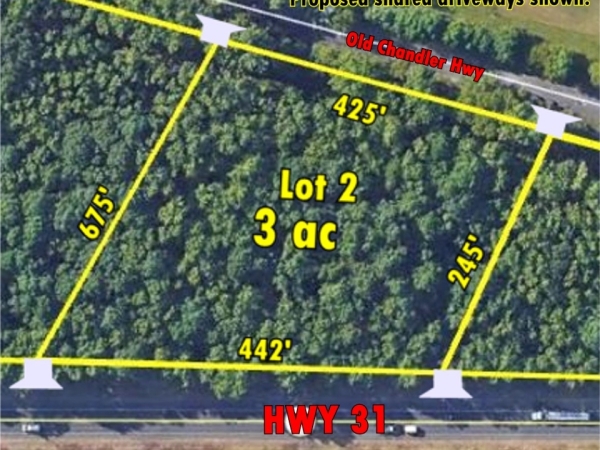 Listing Image #1 - Land for sale at 16393 HWY 31 LOT 2, Tyler TX 75709