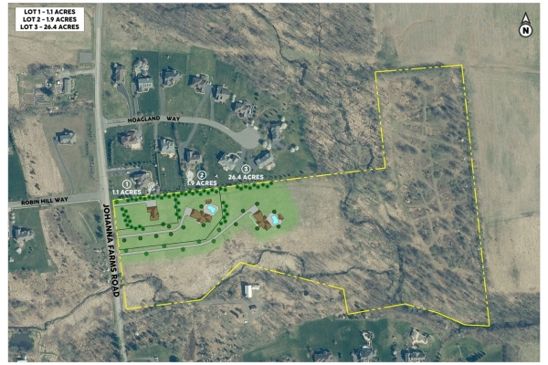 Listing Image #1 - Land for sale at 101 Johanna Farms Rd, Ringoes NJ 08551