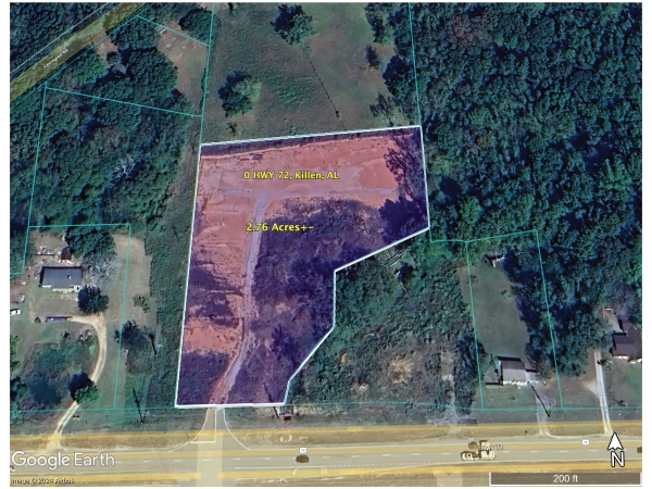 Listing Image #1 - Land for sale at 0 Highway 72, Killen AL 35645