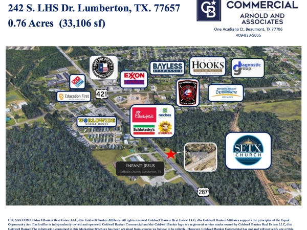 Listing Image #2 - Land for sale at 242 S LHS Dr., Lumberton TX 77657