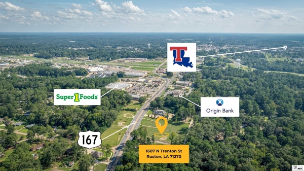 Listing Image #1 - Industrial for sale at 1607 N TRENTON STREET, Ruston LA 71270